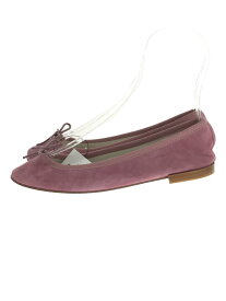 【中古】repetto◆フラットパンプス/35/パープル/CENDRILLON【シューズ】