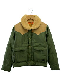 【中古】Rocky Mountain Featherbed◆ダウンジャケット/36/ナイロン/KHK/450-492-65【メンズウェア】