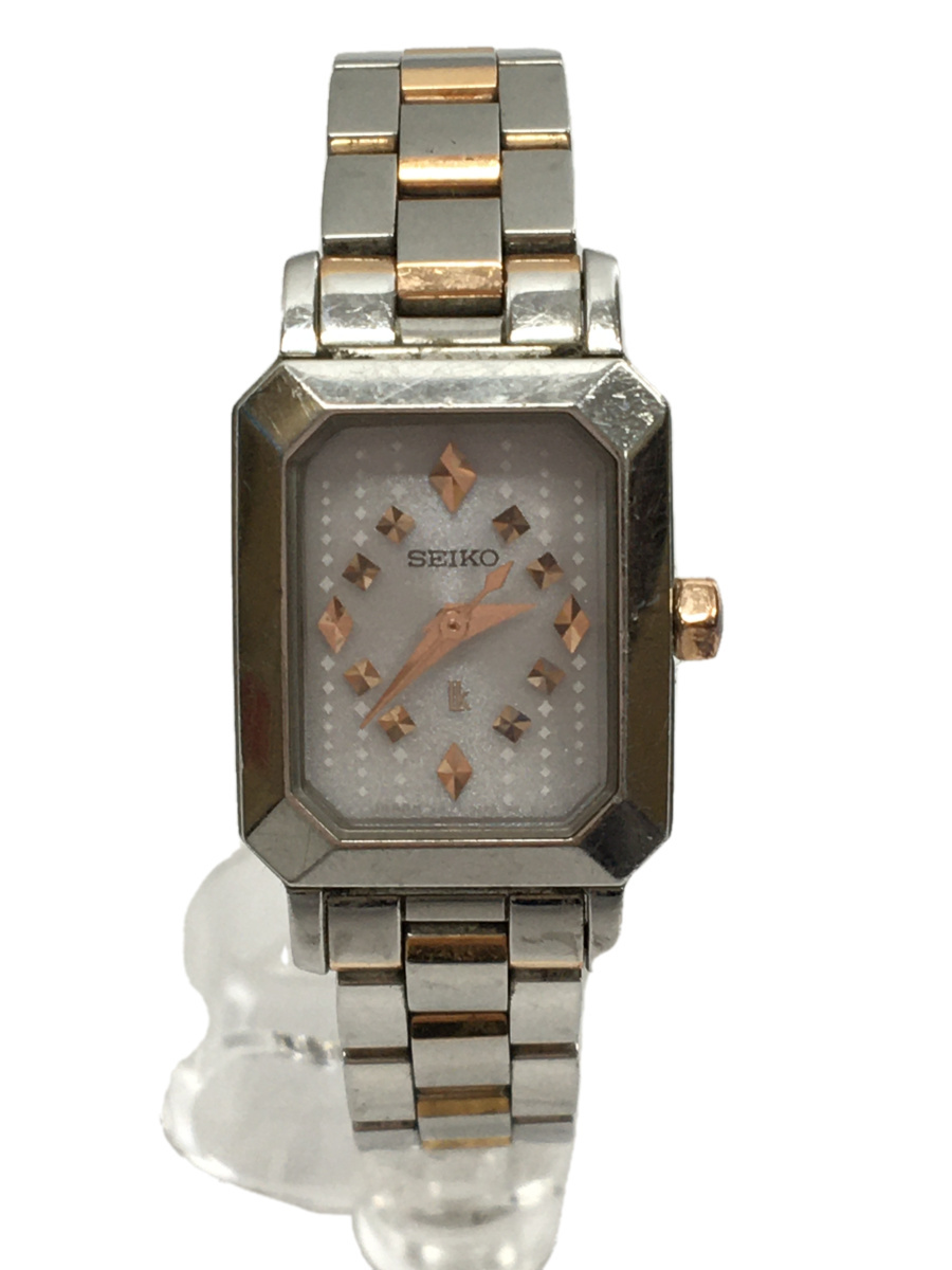 Japan Used Watch] Seiko Solar Watch/Analog/Stainless Steel/Wht/Slv/Ss  Fashion | eBay