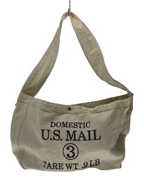 【中古】DOMESTIC U.S.MAIL/ショルダーバッグ/キャンバス/BEG【バッグ】