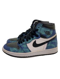 【中古】NIKE◆AIR JORDAN 1 RETRO HIGH OG_エアジョーダン 1 レトロ ハイ OG/24cm/BLU【シューズ】