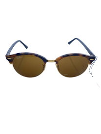 【中古】Ray-Ban◆サングラス/ベッコウ柄/ゴールド/ブラウン/レディース/rb4246 1160【服飾雑貨他】