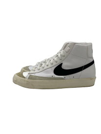 【中古】NIKE◆BLAZER MID 77 VNTG/ブレーザーミッドビンテージ/ホワイト/BQ6806-100/27.5cm【シューズ】