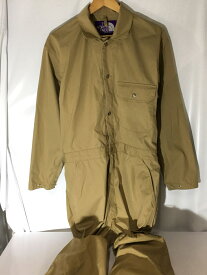 【中古】THE NORTH FACE PURPLE LABEL◆35 Field All In Oneオールインワン/S/ポリエステル/BEG/NP2359N【メンズウェア】