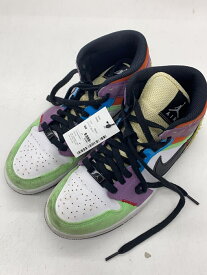 【中古】NIKE◆AIR JORDAN 1 MID SE/25cm/マルチカラー【シューズ】