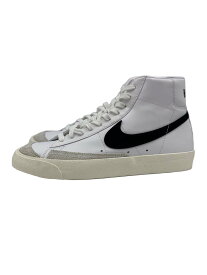 【中古】NIKE◆BLAZER MID 77 VNTG/ブレーザーミッドビンテージ/ホワイト/BQ6806-100/27.5cm【シューズ】