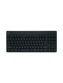 【中古】Logicool◆キーボード PRO X Gaming Keyboard G-PKB-002 赤軸 [ブラック]【パソコン】