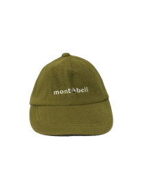 【中古】mont-bell◆キャップ/S/ポリエステル/GRN/無地/メンズ/1108424【服飾雑貨他】