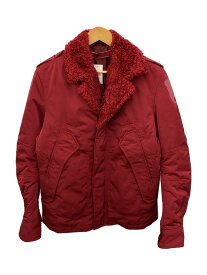 【中古】DIESEL◆ブルゾン/6/羊革/RED【メンズウェア】