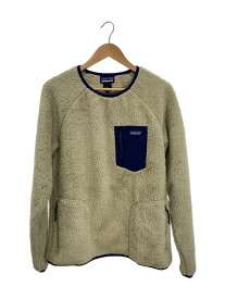 【中古】patagonia◆スウェット/L/ポリエステル/BEG/25895FA22【レディースウェア】