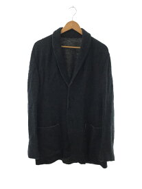 【中古】ISSEY MIYAKE MEN◆ジャケット/3/リネン/NVY/無地/ME43KO165【メンズウェア】