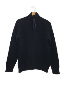 【中古】Needles◆ZIPPED MOHAIR CARDIGAN/ジャケット/S/モヘア/BLK/NS283【メンズウェア】