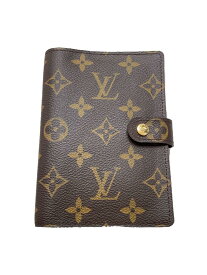 【中古】LOUIS VUITTON◆アジェンダPM_モノグラム_BRW/PVC/BRW/レディース【服飾雑貨他】