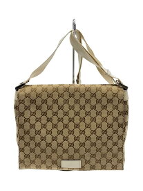 【中古】GUCCI◆グッチ/メッセンジャーバッグ/ブラウン/総柄/146234【バッグ】