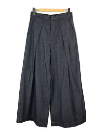 【中古】VOAAOV◆LOOSE DENIM Tuck Wide Pants/ボトム/1/コットン/IDG【メンズウェア】