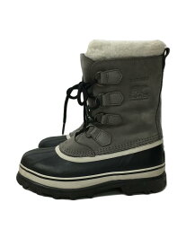 【中古】SOREL◆ブーツ/24cm/SLV/nl1005-051/ソレル/グレー/【シューズ】