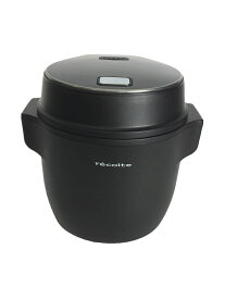 【中古】recolte◆炊飯器 RCR-1(BK)【家電・ビジュアル・オーディオ】