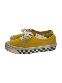 【中古】VANS◆ローカットスニーカー/23.5cm/YLW/ポリエステル【シューズ】