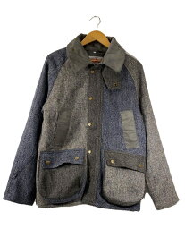 【中古】HARRIS TWEED◆ジャケット/1/ウール/マルチカラー/Hariss country JKT【メンズウェア】