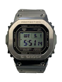 【中古】CASIO◆ソーラー腕時計・G-SHOCK/デジタル/SLV【服飾雑貨他】