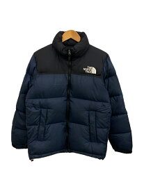 【中古】THE NORTH FACE◆NUPTSE DOWN JKT_ヌプシダウンジャケット/M/ナイロン/NVY/無地【メンズウェア】