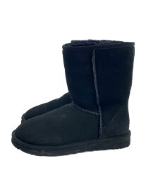 【中古】UGG australia◆ブーツ/ムートンブーツ/ハーフブーツ/25cm/BLK/F23112EM【シューズ】