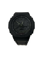 【中古】CASIO◆腕時計/デジアナ/BLK/BLK/GA-2100【服飾雑貨他】