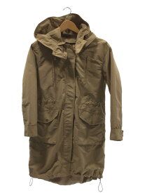 【中古】UNITED ARROWS green label relaxing◆モッズコート/36/ポリエステル/BEG/3625-179-1188/ベージュ/ライナー付き/【レディースウェア】