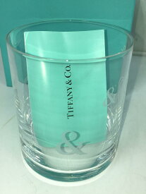 【中古】TIFFANY&Co.◆グラス/クリスタルシングルオールドファッションドグラス【キッチン用品】