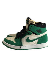 【中古】NIKE◆AIR JORDAN 1 ZOOM CMFT_エアジョーダン 1 ズーム コンフォート/27cm/GRN【シューズ】