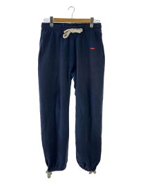 【中古】Supreme◆イージーパンツ/スウェットパンツ/ボトム/M/コットン/NVY/無地【メンズウェア】