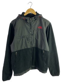 【中古】THE NORTH FACE◆フリースジャケット/S/ポリエステル/BLK/チェック【メンズウェア】