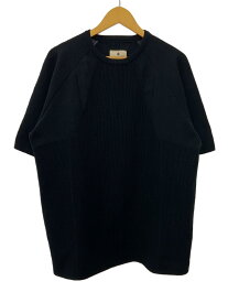 【中古】snow peak◆WG Recycled Pe Stretch Knit Tshirt/XL/KN-23SU004【メンズウェア】