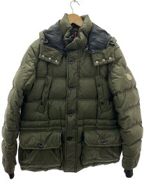 【中古】MONCLER◆ダウンジャケット/3/ナイロン/KHK/Z6HJ428【メンズウェア】