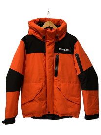 【中古】Schott◆2TONE SNORKEL DOWN PARKA/ダウンジャケット/M/ナイロン/ORN【メンズウェア】