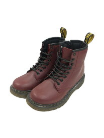 【中古】Dr.Martens◆DELANEY/UK12/US13/8ホール/キッズ靴/ブーツ/ボルドー【キッズ】