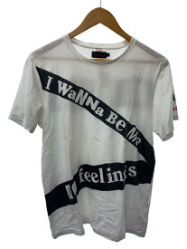 【中古】Dr.Martens◆Tシャツ/M/コットン/WHT【メンズウェア】