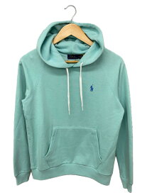 【中古】POLO RALPH LAUREN◆パーカー/S/コットン/BLU/無地//【メンズウェア】