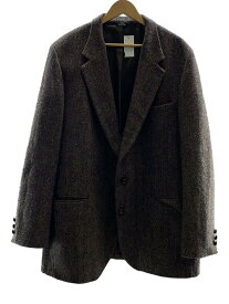 【中古】HARRIS TWEED◆60s-70s/USA製/テーラードジャケット/--/ウール/BRW/877971【メンズウェア】