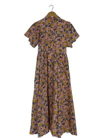 【中古】OBLI◆半袖ワンピース/1/コットン/PNK/22TSND46//【レディースウェア】