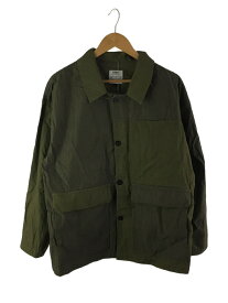 【中古】kelen◆カバーオール/38/ナイロン/カーキ/KLM23hJK1075/FRANKEN PATCH JKT【メンズウェア】