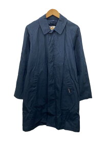 【中古】LAVENHAM◆コート/M/コットン/NVY/18A-EAST/ライナー欠品【メンズウェア】