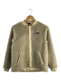 【中古】patagonia◆フリースジャケット/XXL/ポリエステル/BEG/STY65415FA19【レディースウェア】