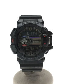 【中古】CASIO◆クォーツ腕時計・G-SHOCK/デジアナ/SLV/gba-400【服飾雑貨他】