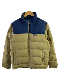 【中古】patagonia◆ダウンジャケット/M/ナイロン/BEG/無地/STY28322【メンズウェア】