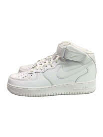 【中古】NIKE◆AIR FORCE 1 MID 07_エアフォース 1 ミッド 07/27cm/SLV【シューズ】