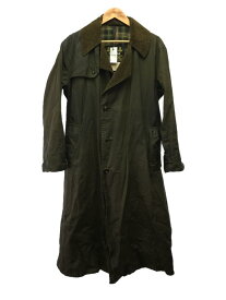 【中古】Barbour◆トレンチコート/40/コットン/KHK/90S/A600/C40/102/TRENCH COAT/使用感有【メンズウェア】