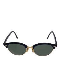 【中古】Ray-Ban◆サングラス/ハーフリム/プラスチック/BLK/BLK/メンズ/RB4246【服飾雑貨他】
