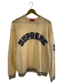 【中古】Supreme◆25SS/Textured Arc Sweater/ニット・セーター(厚手)/M/--/CRM//【メンズウェア】