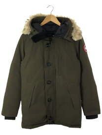 【中古】CANADA GOOSE◆ダウンジャケット/S/ポリエステル/KHK/JASPER PARKA JACKET【メンズウェア】